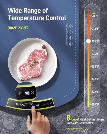 COLDFILL Electric Warming Tray - Blue