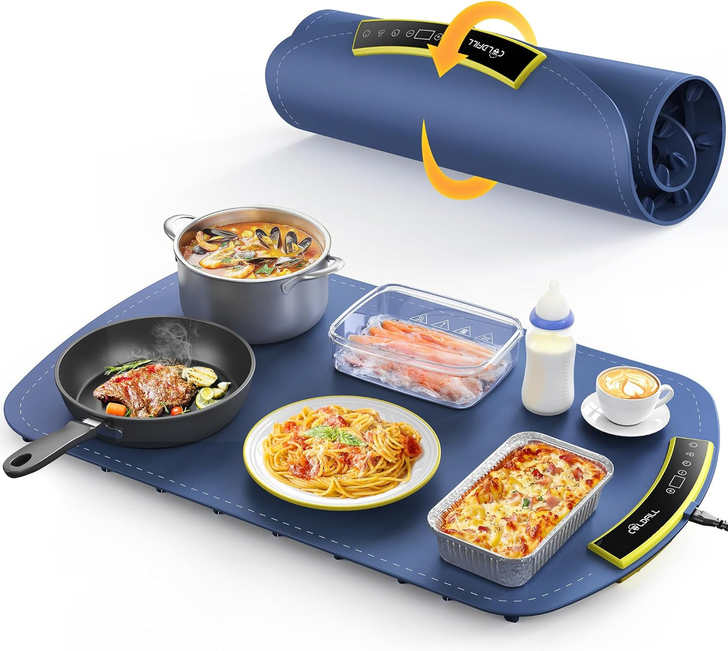 COLDFILL Electric Warming Tray - Blue